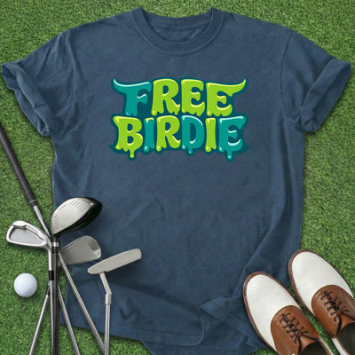 Free Birdie T-Shirt Gift For Golfer