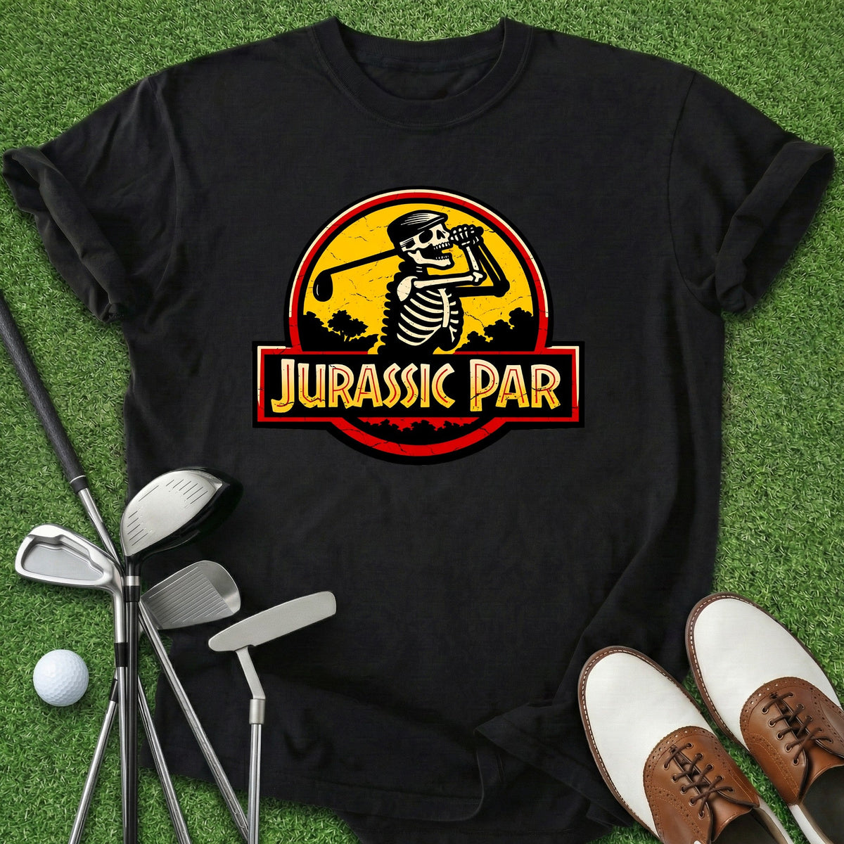 Jurassic Par T-Shirt Gift For Golfer