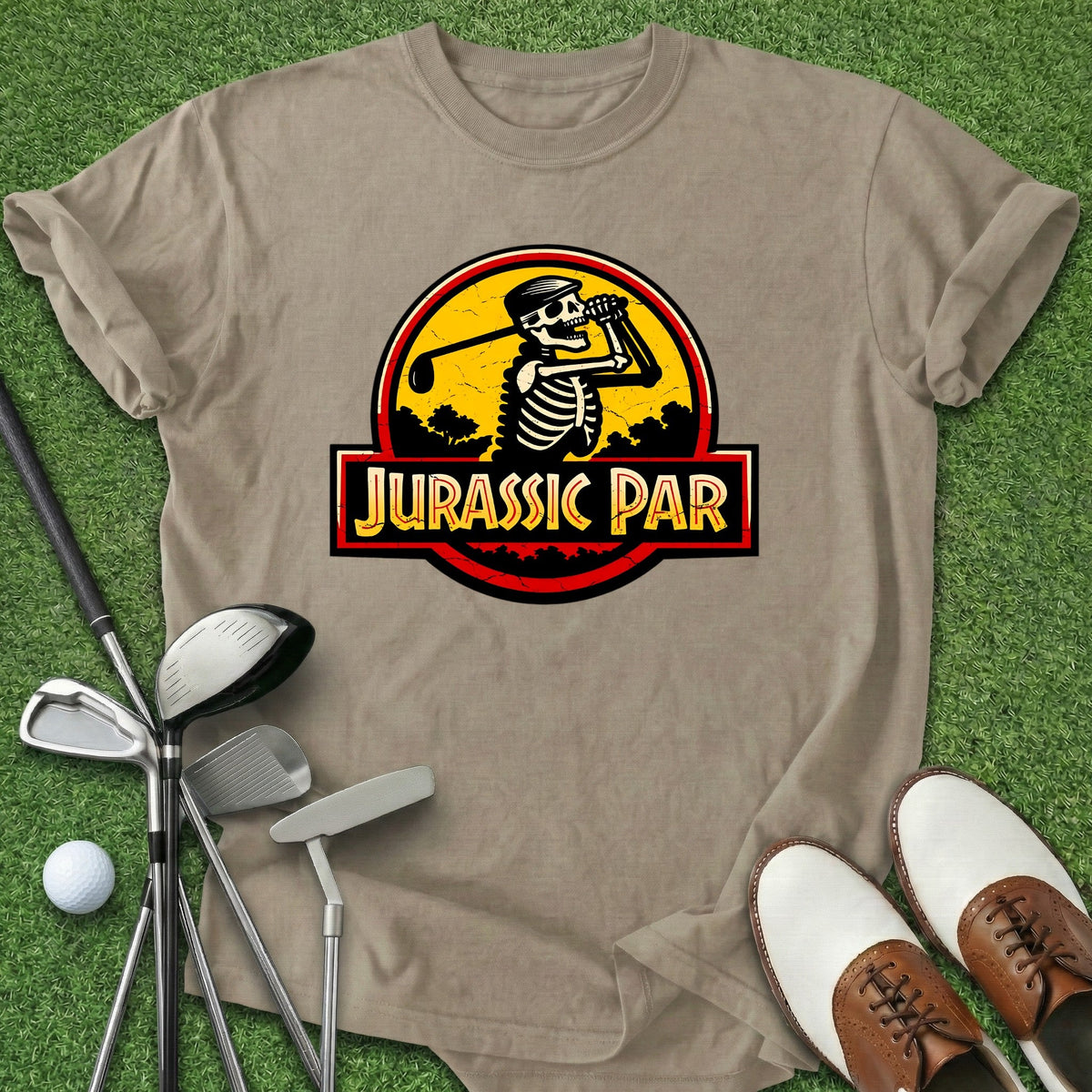 Jurassic Par T-Shirt Gift For Golfer