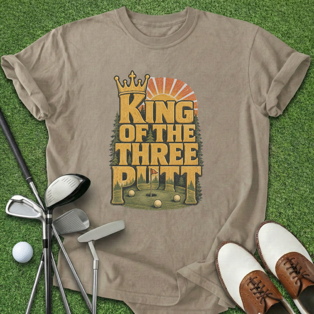 Missing Putts T-Shirt Gift For Golfer
