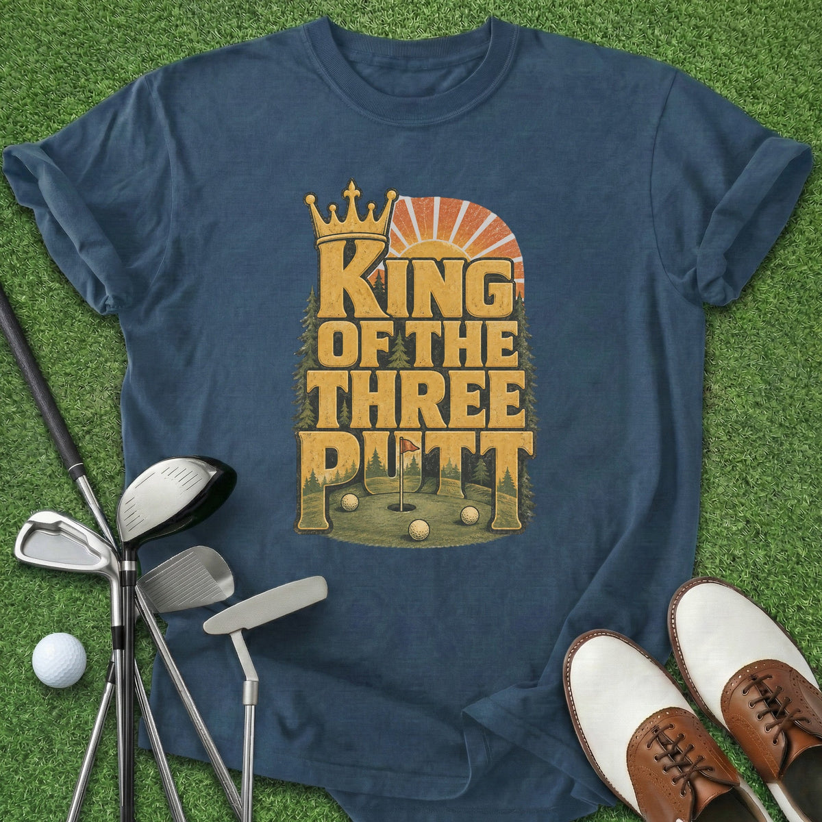 Missing Putts T-Shirt Gift For Golfer