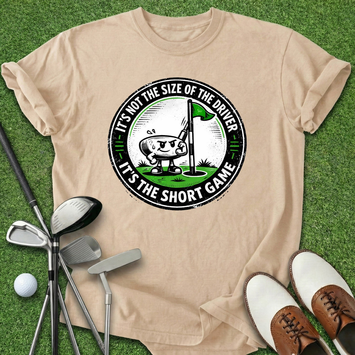 Short Game T-Shirt Gift For Golfer