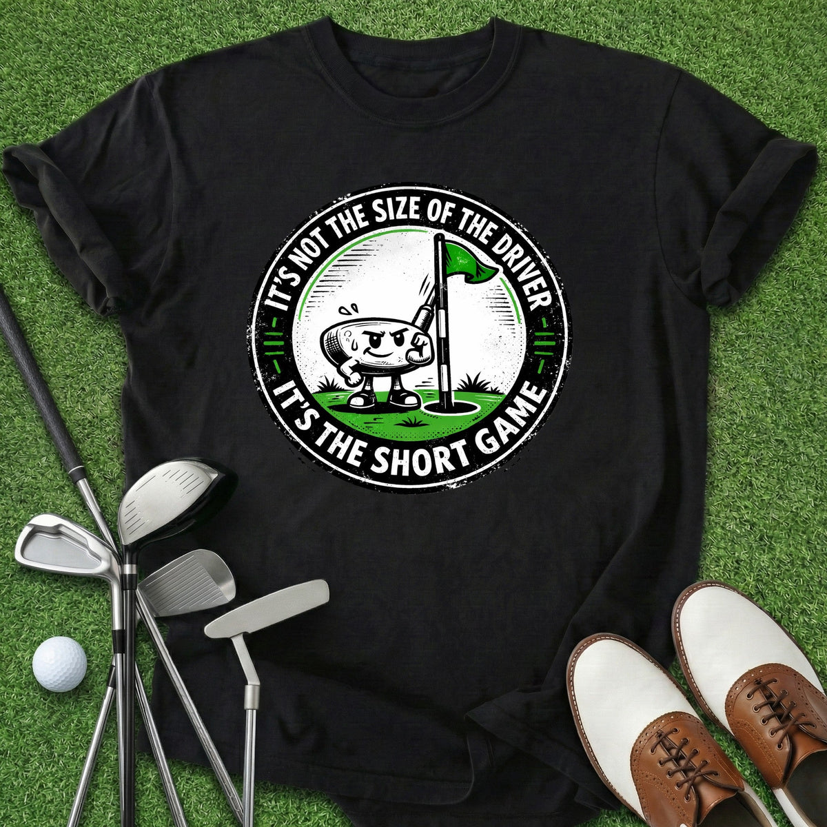 Short Game T-Shirt Gift For Golfer
