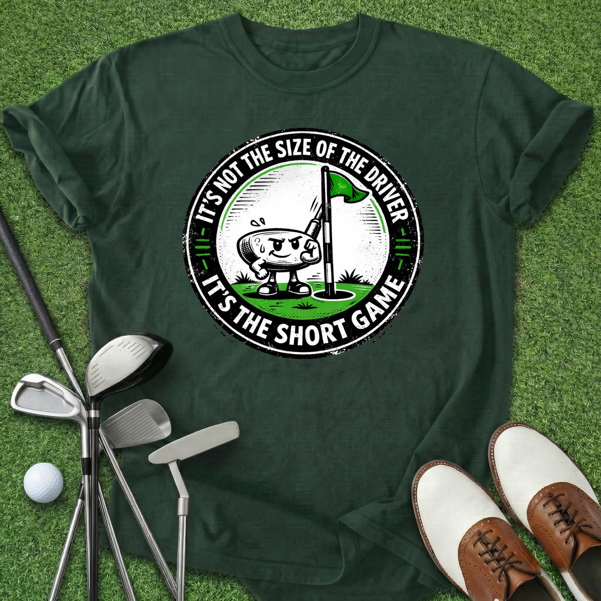 Short Game T-Shirt Gift For Golfer