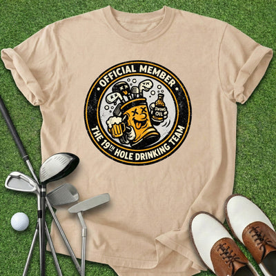 Official Member T-Shirt Gift For Golfer