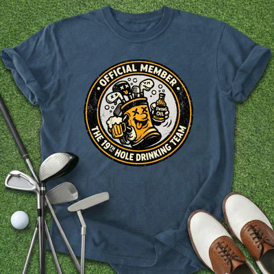 Official Member T-Shirt Gift For Golfer