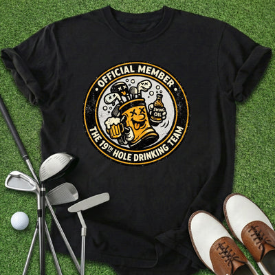 Official Member T-Shirt Gift For Golfer