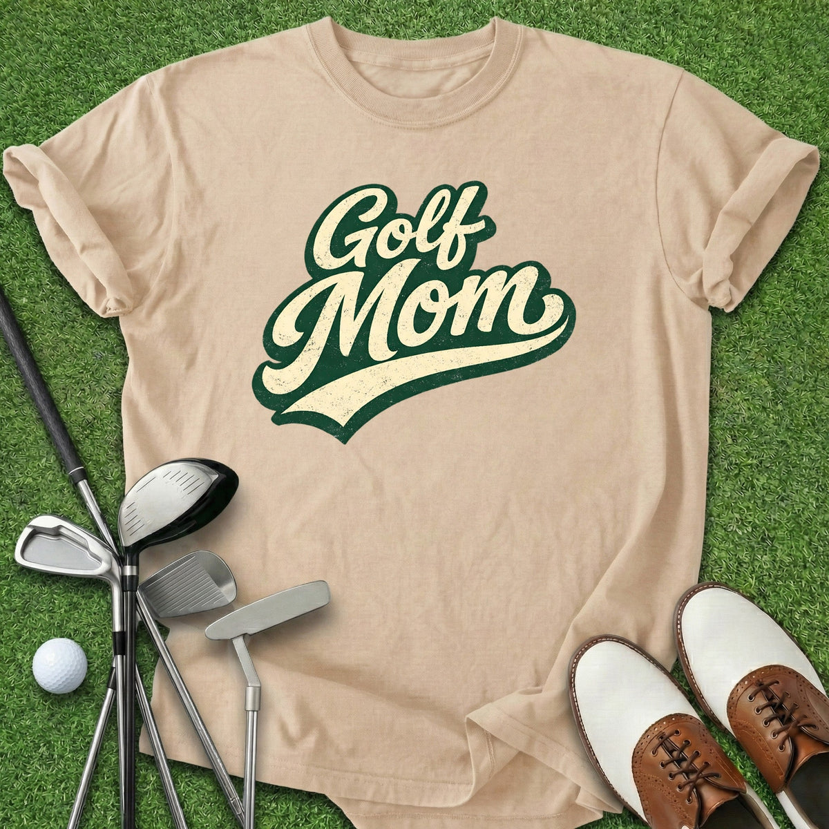 Golf Mom T-Shirt Gift For Golfer