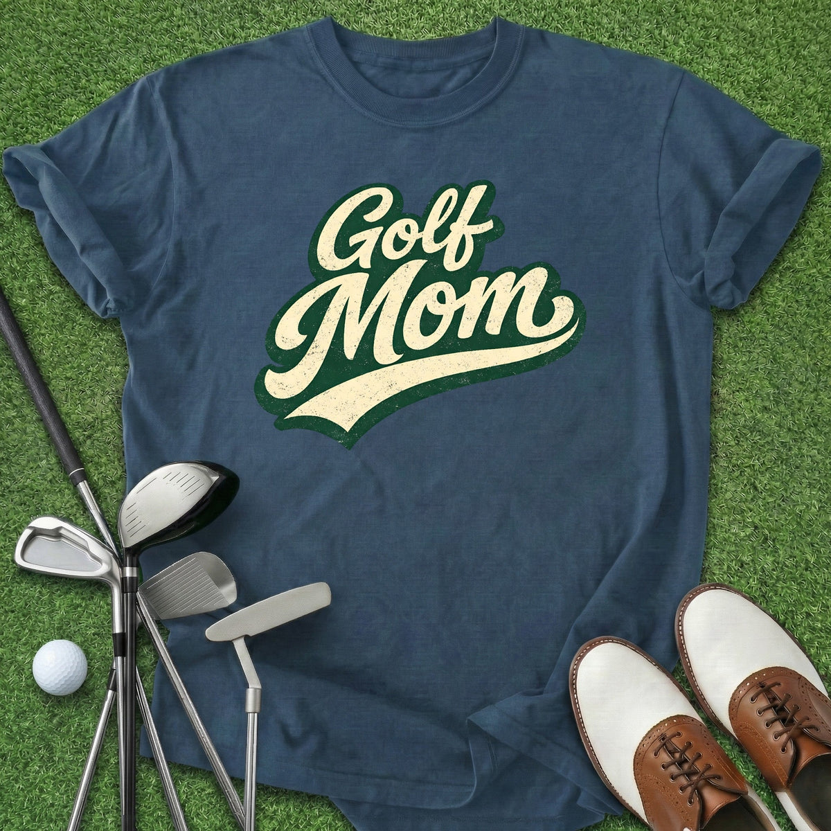 Golf Mom T-Shirt Gift For Golfer