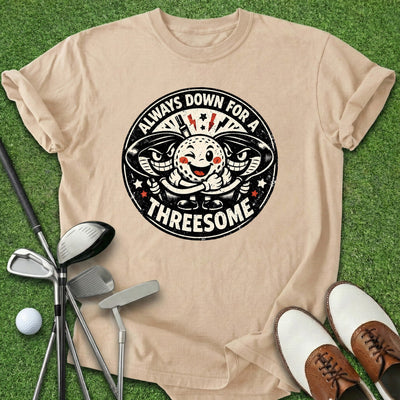 Always Down T-Shirt Gift For Golfer