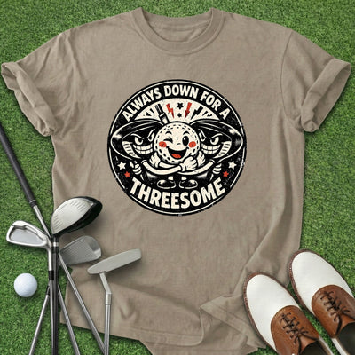Always Down T-Shirt Gift For Golfer