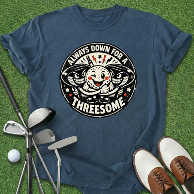 Always Down T-Shirt Gift For Golfer