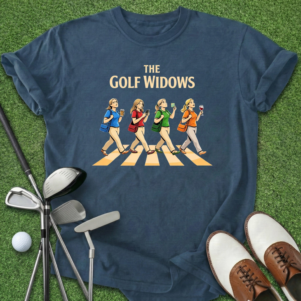 The Golf Widows T-Shirt Gift For Golfer
