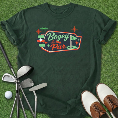 Bogey Is My Par T-Shirt Gift For Golfer