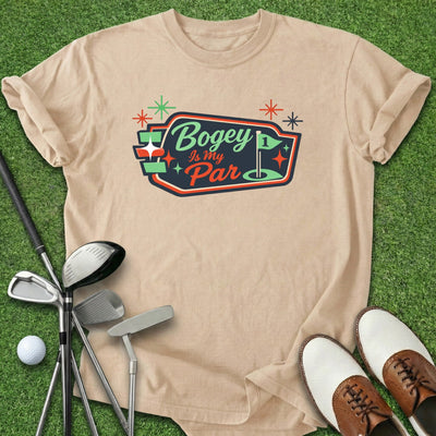 Bogey Is My Par T-Shirt Gift For Golfer
