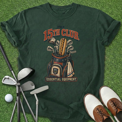 15th Club T-Shirt Gift For Golfer