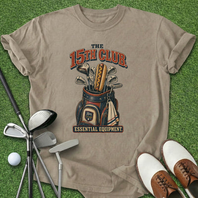 15th Club T-Shirt Gift For Golfer