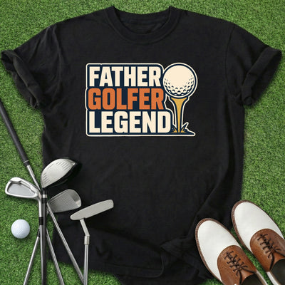 Father Golfer Legend T-Shirt Gift For Golfer