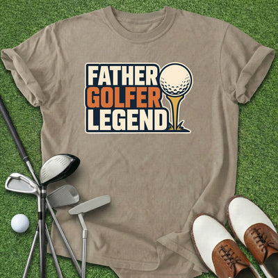 Father Golfer Legend T-Shirt Gift For Golfer