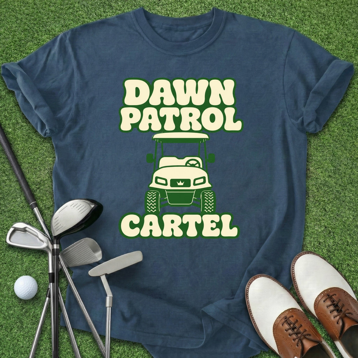 Dawn Patrol Cartel T-Shirt Gift For Golfer