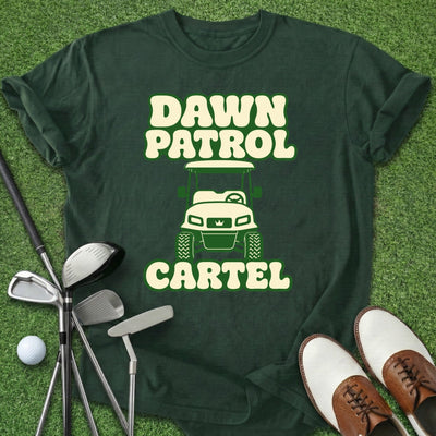 Dawn Patrol Cartel T-Shirt Gift For Golfer
