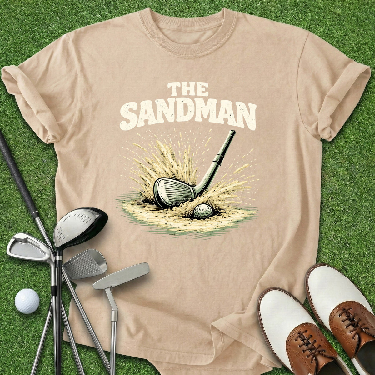 The Sandman T-Shirt Gift For Golfer