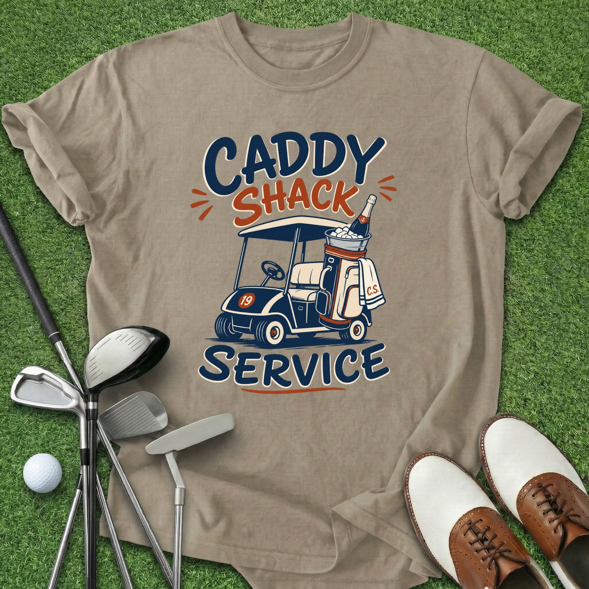 Caddy Shack Service T-Shirt Gift For Golfer