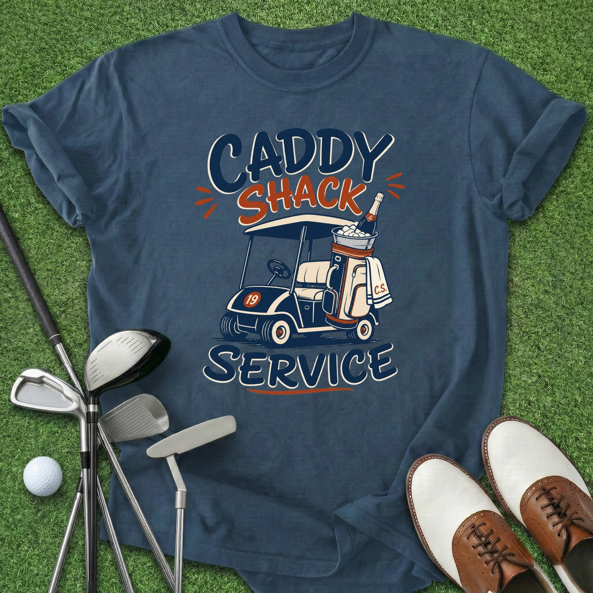Caddy Shack Service T-Shirt Gift For Golfer