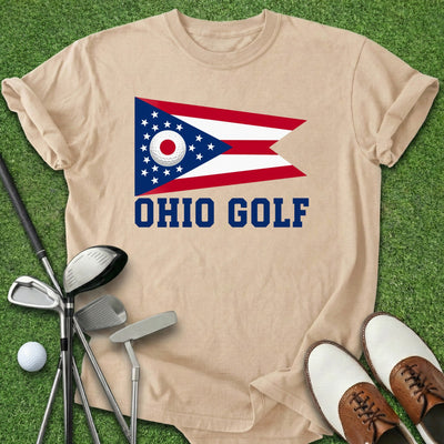 Ohio Golf T-Shirt Gift For Golfer