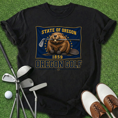 Oregon Golf T-Shirt Gift For Golfer