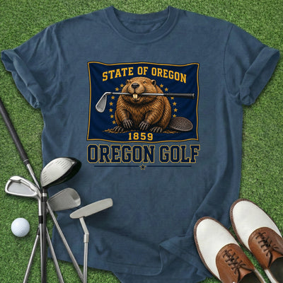 Oregon Golf T-Shirt Gift For Golfer