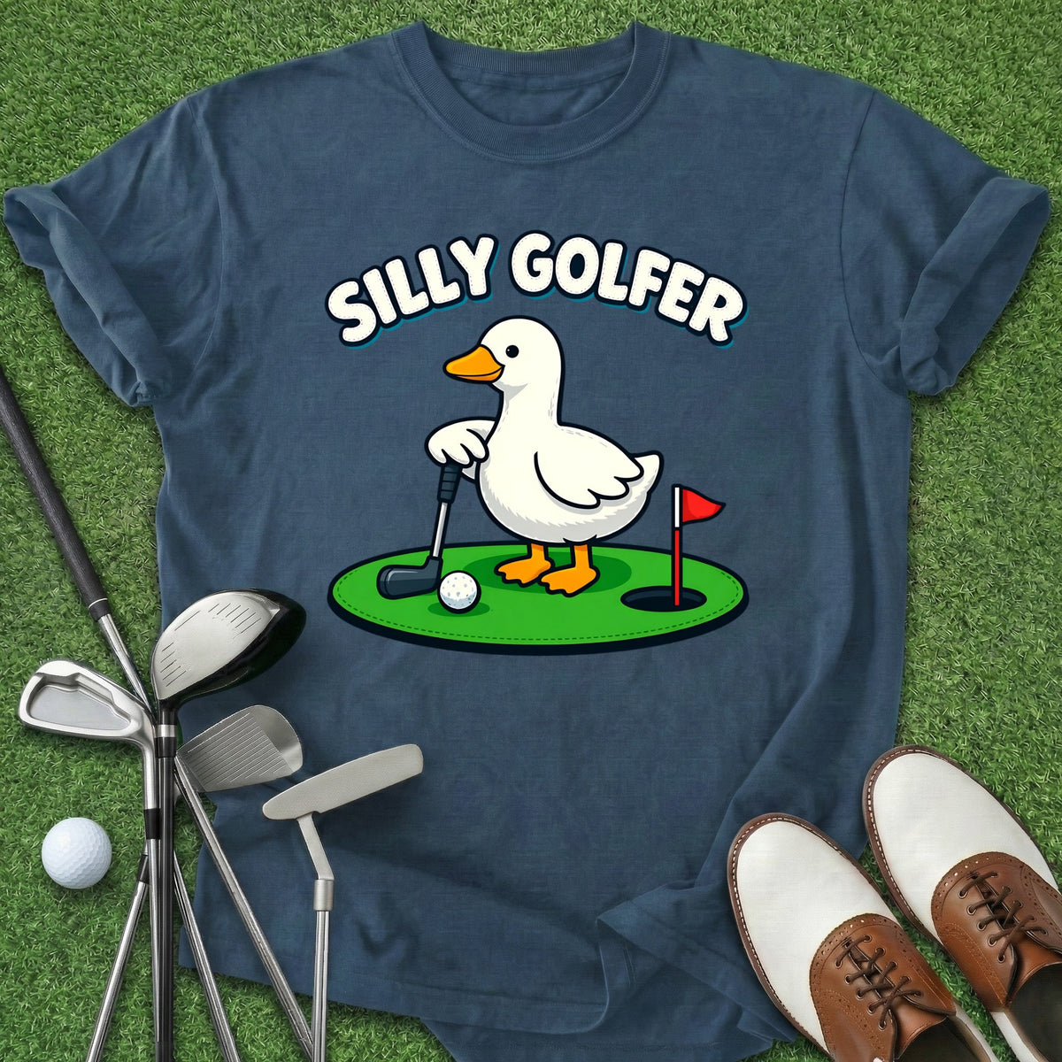 Silly Golfer T-Shirt Gift For Golfer