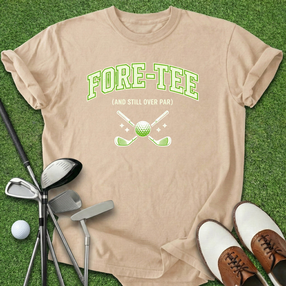 Fore-Tee T-Shirt Gift For Golfer