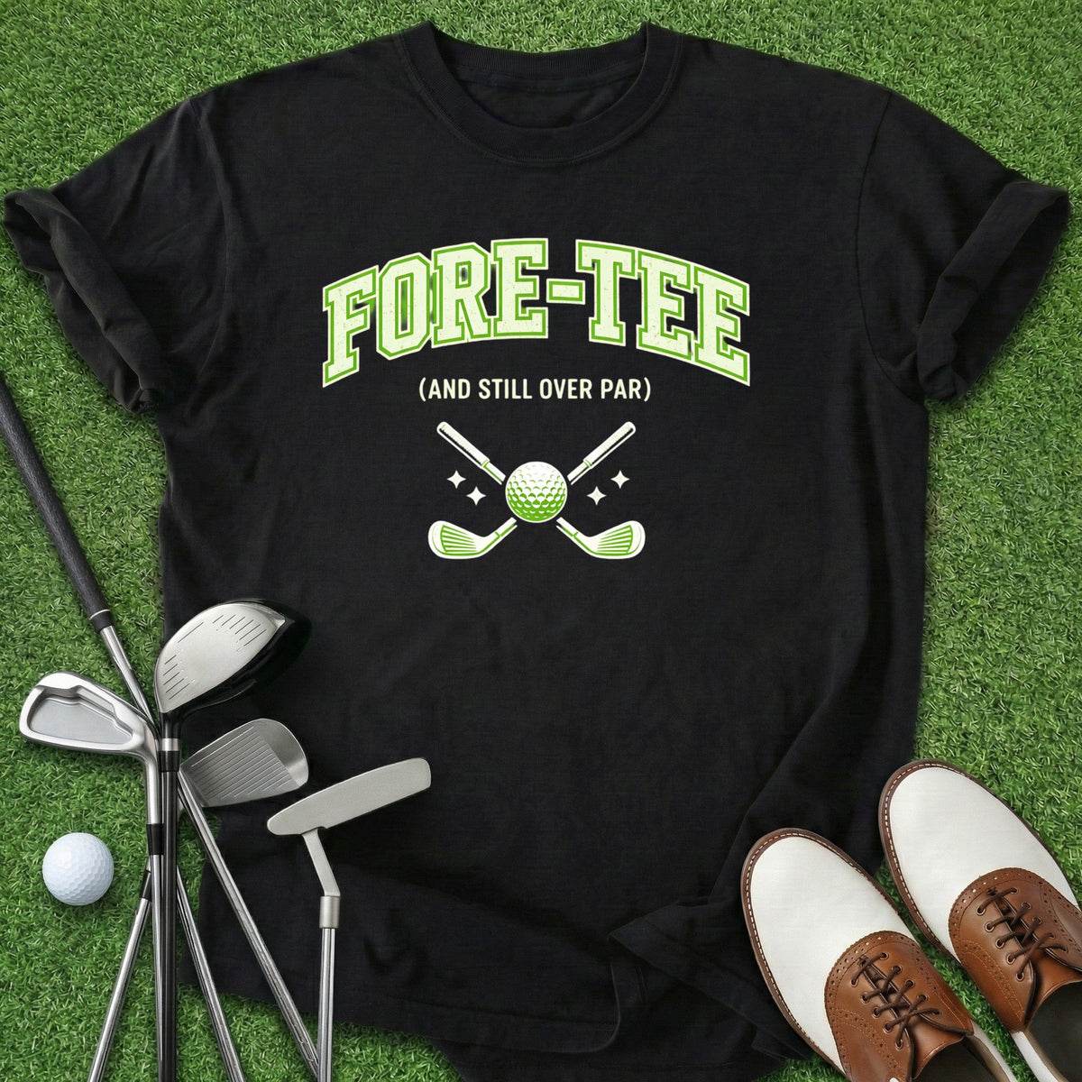 Fore-Tee T-Shirt Gift For Golfer
