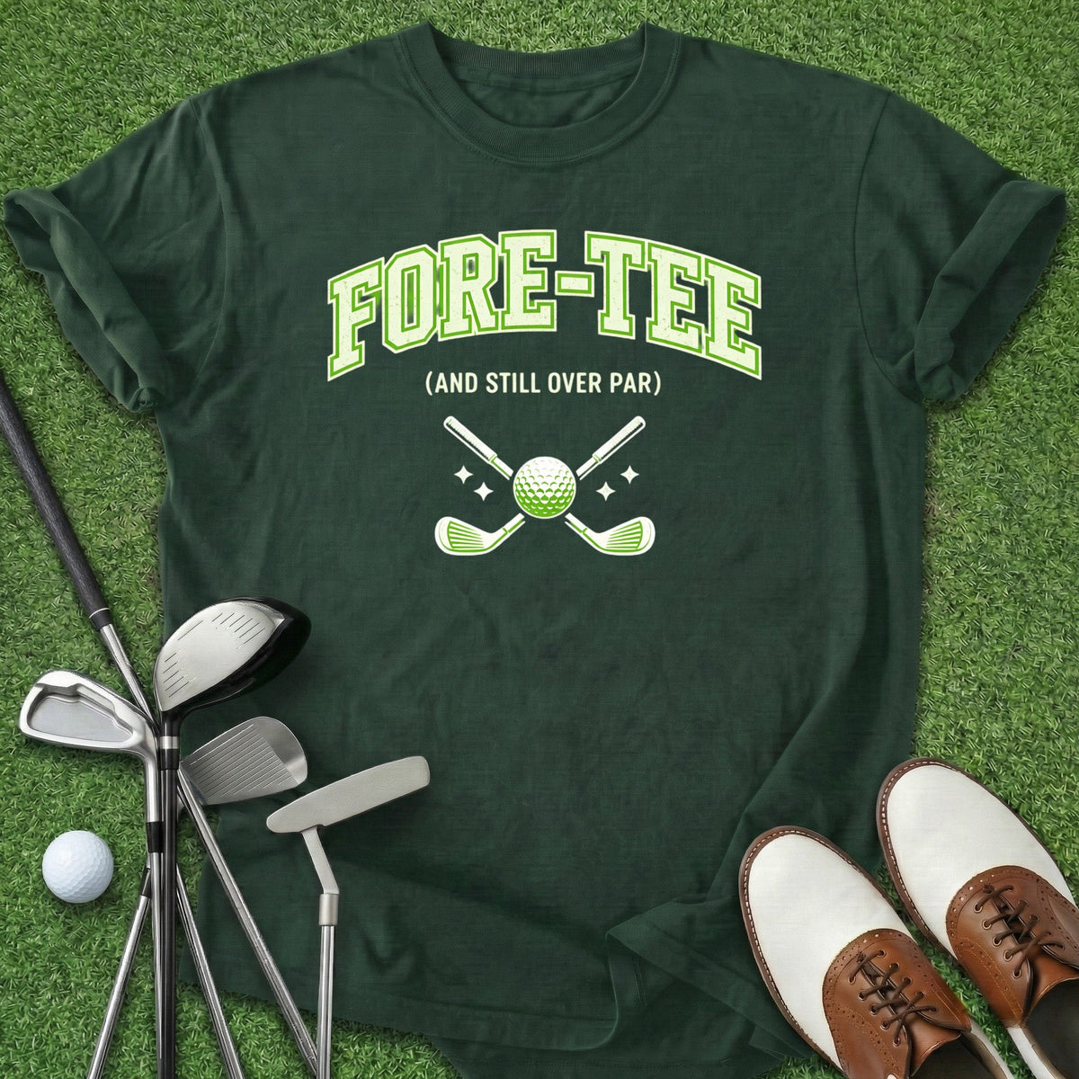 Fore-Tee T-Shirt Gift For Golfer