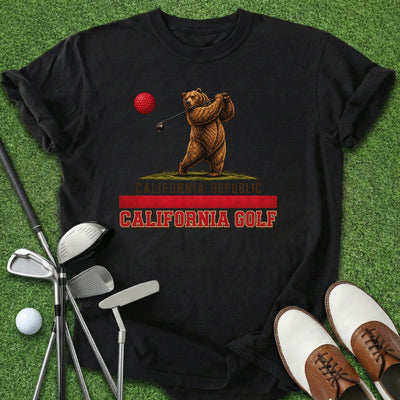 California Golf T-Shirt Gift For Golfer