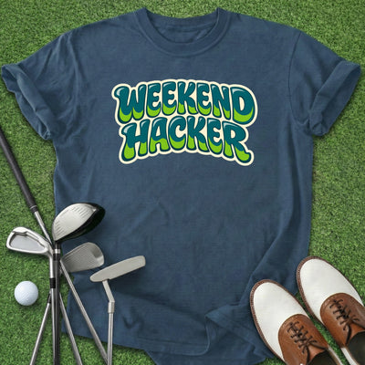 Weekend Hacker T-Shirt Gift For Golfer