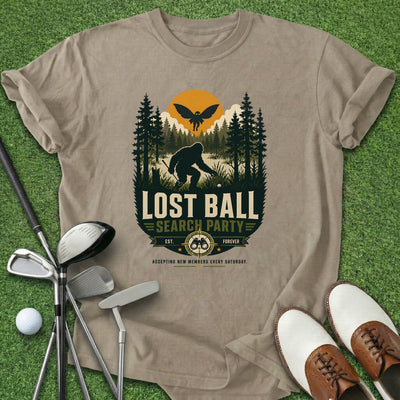 Lost Ball T-Shirt Gift For Golfer