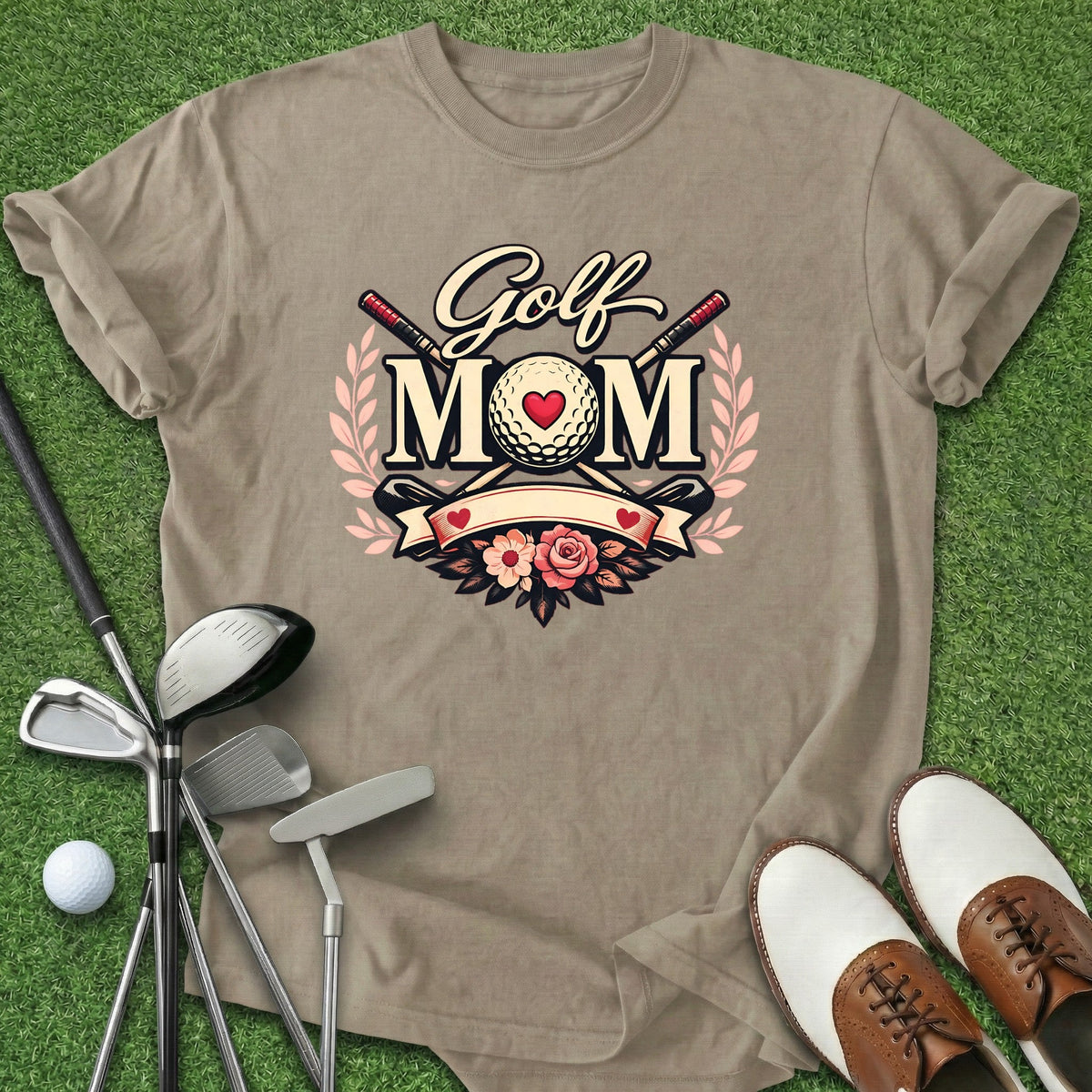 Golf Mom T-Shirt Gift For Golfer