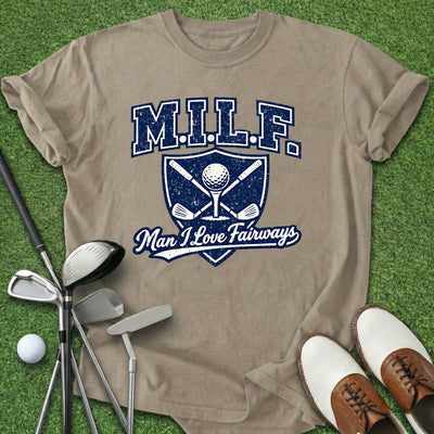 MILF Golf T-Shirt Gift For Golfer