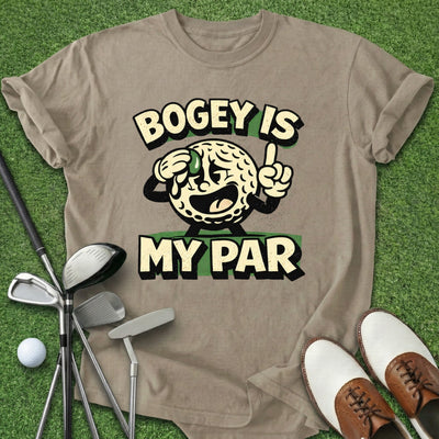 Bogey Is My Par T-Shirt Gift For Golfer