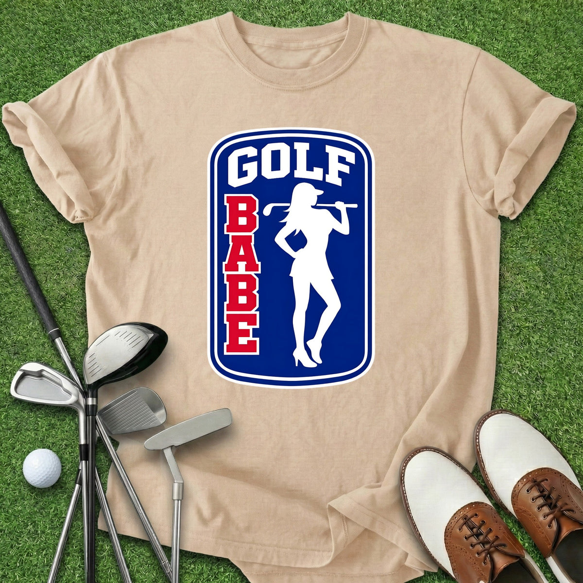 Golf Babe T-Shirt Gift For Golfer