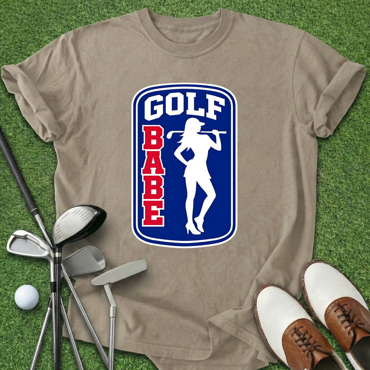 Golf Babe T-Shirt Gift For Golfer