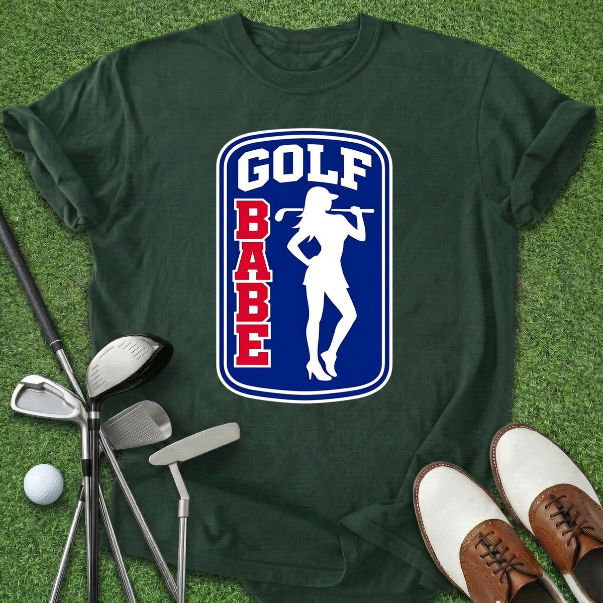 Golf Babe T-Shirt Gift For Golfer
