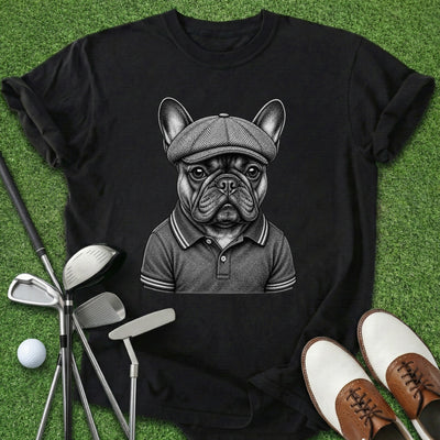 Gentleman Dog T-Shirt Gift For Golfer
