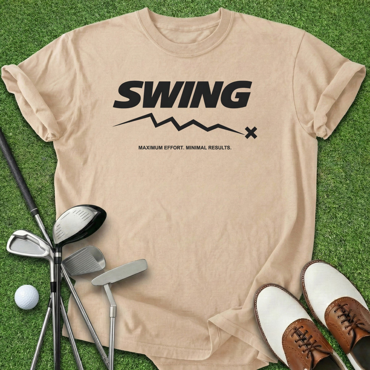 Swing T-Shirt Gift For Golfer