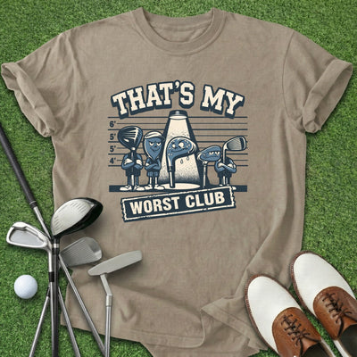 Worst Club T-Shirt Gift For Golfer