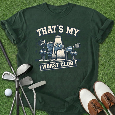 Worst Club T-Shirt Gift For Golfer