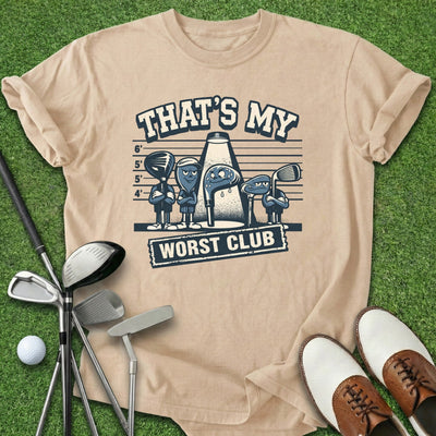 Worst Club T-Shirt Gift For Golfer