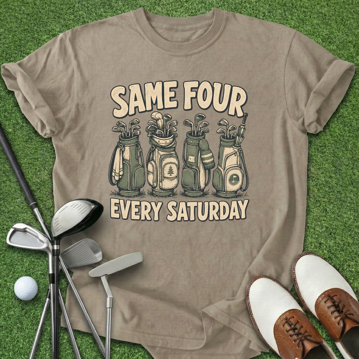 Every Saturday T-Shirt Gift For Golfer